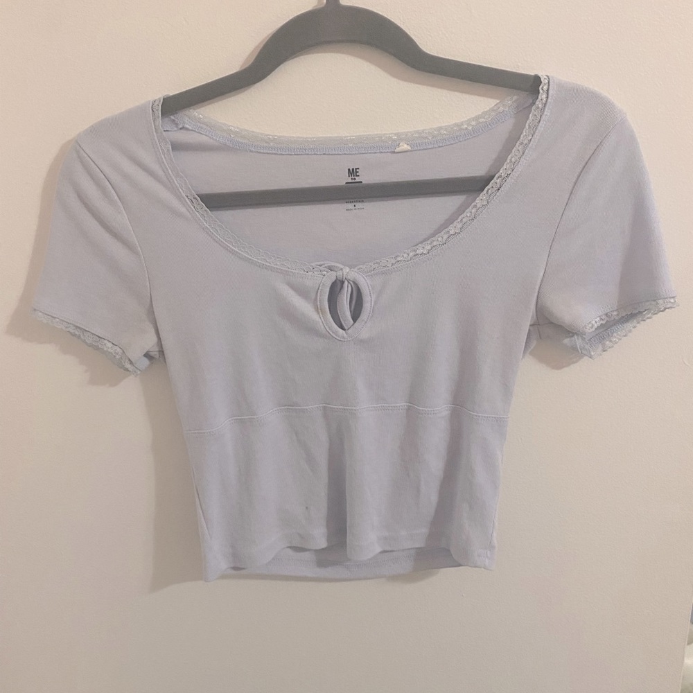 PACSUN PURPLE CROP TOP